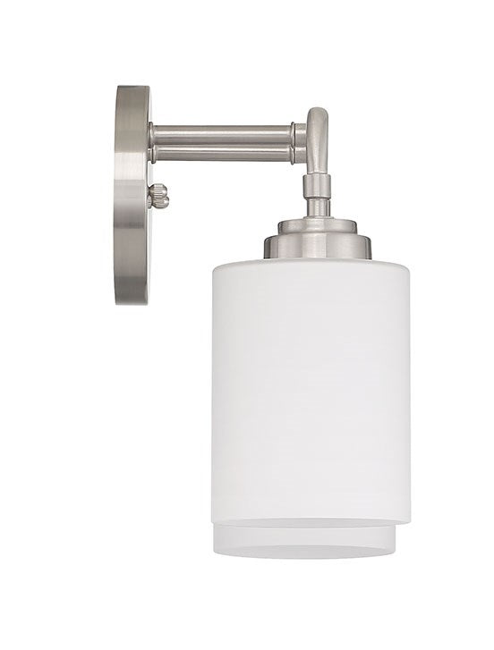 2 Light Vanity in Brushed Polished Nickel