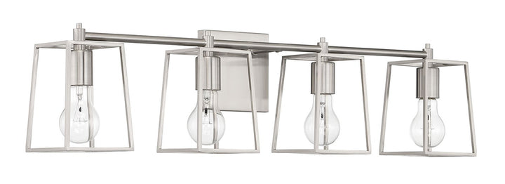 4 Light Vanity in Brushed Polished Nickel by Craftmade