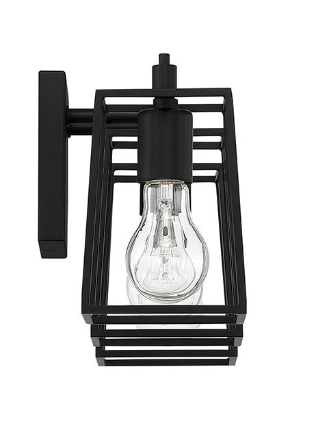 3 Light Vanity in Flat Black
