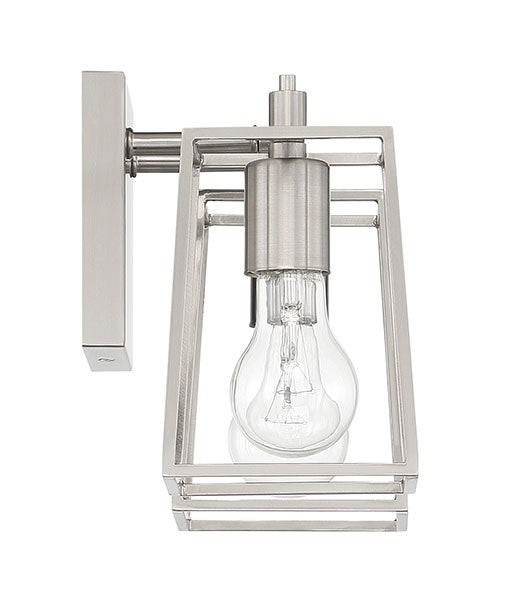 Dunn 2 Light Vanity in Brushed Polished Nickel