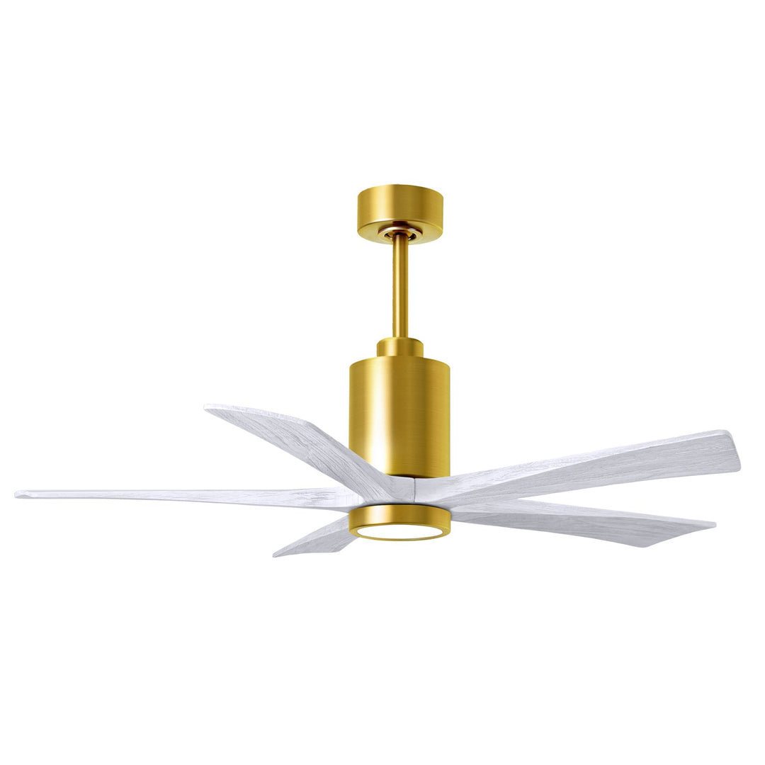 52in Ceiling Fan With Led Light Kit by Matthews Fan Company