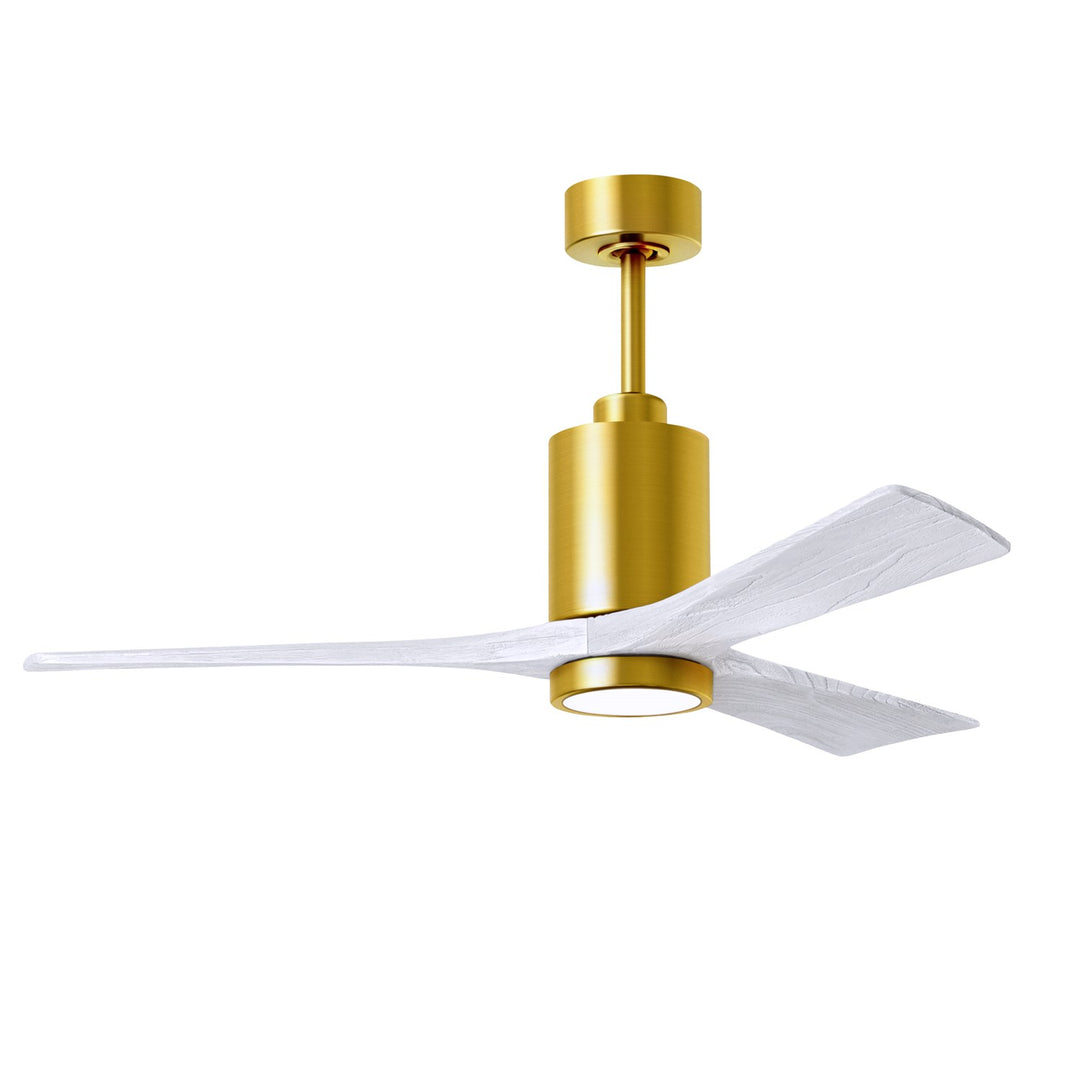 52in Ceiling Fan With Led Light Kit by Matthews Fan Company