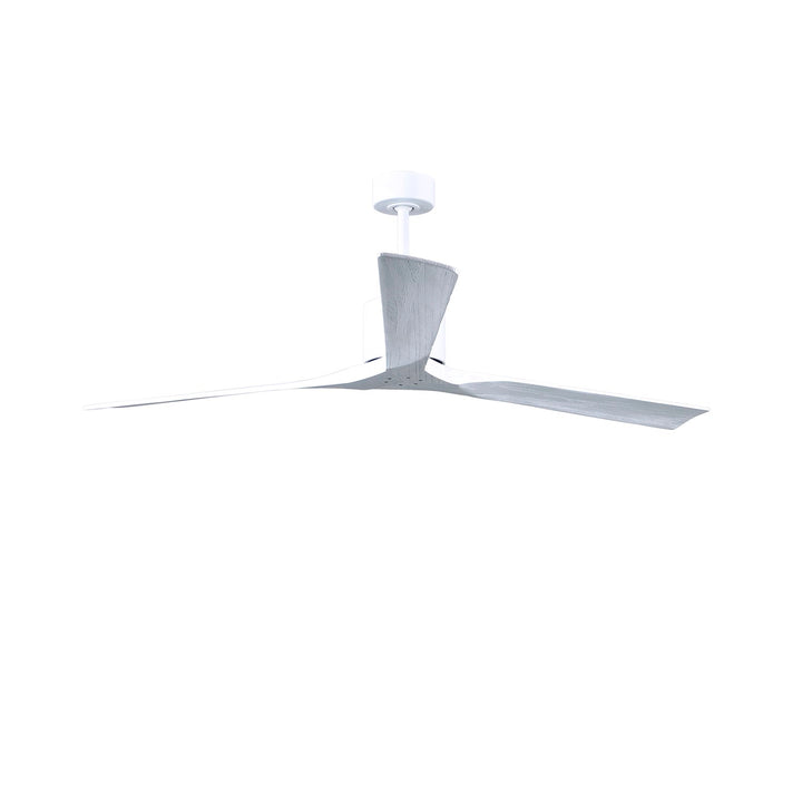 72in Ceiling Fan In Matte White And Matte White Blades