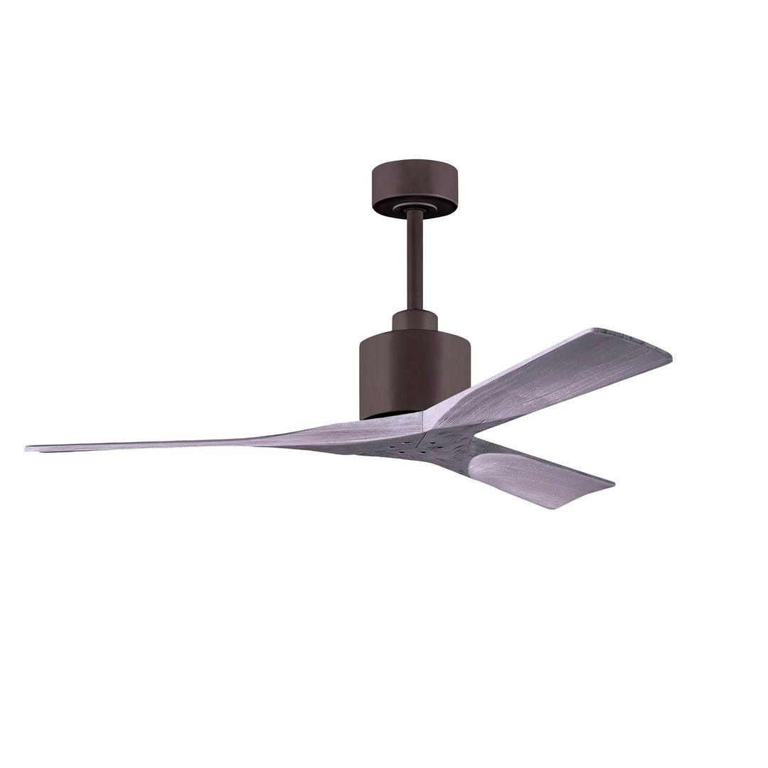 52in -Ceiling Fan In Textured Bronze - Barnwood Tone Blades by Matthews Fan Company