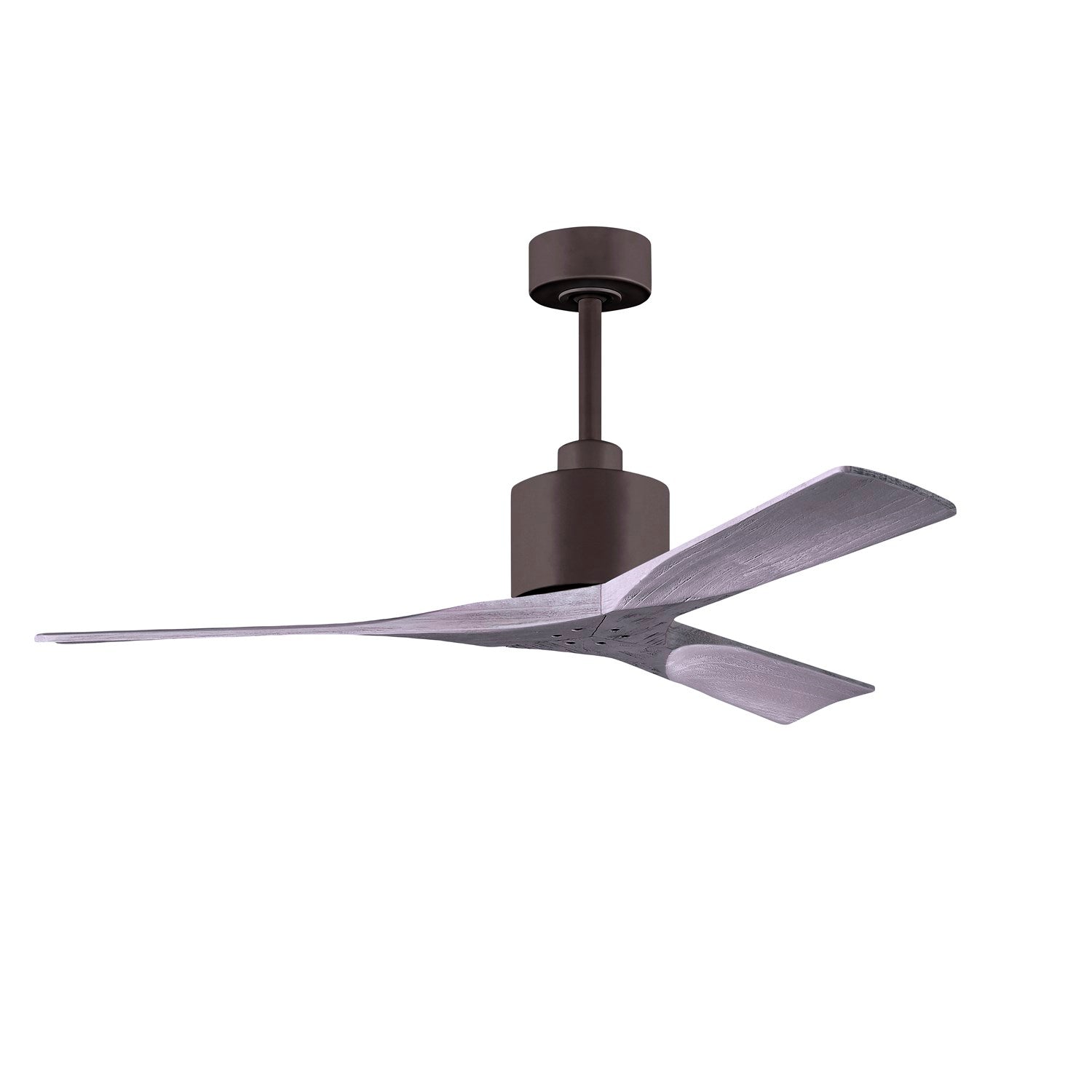 52in -Ceiling Fan In Textured Bronze - Barnwood Tone Blades by Matthews Fan Company