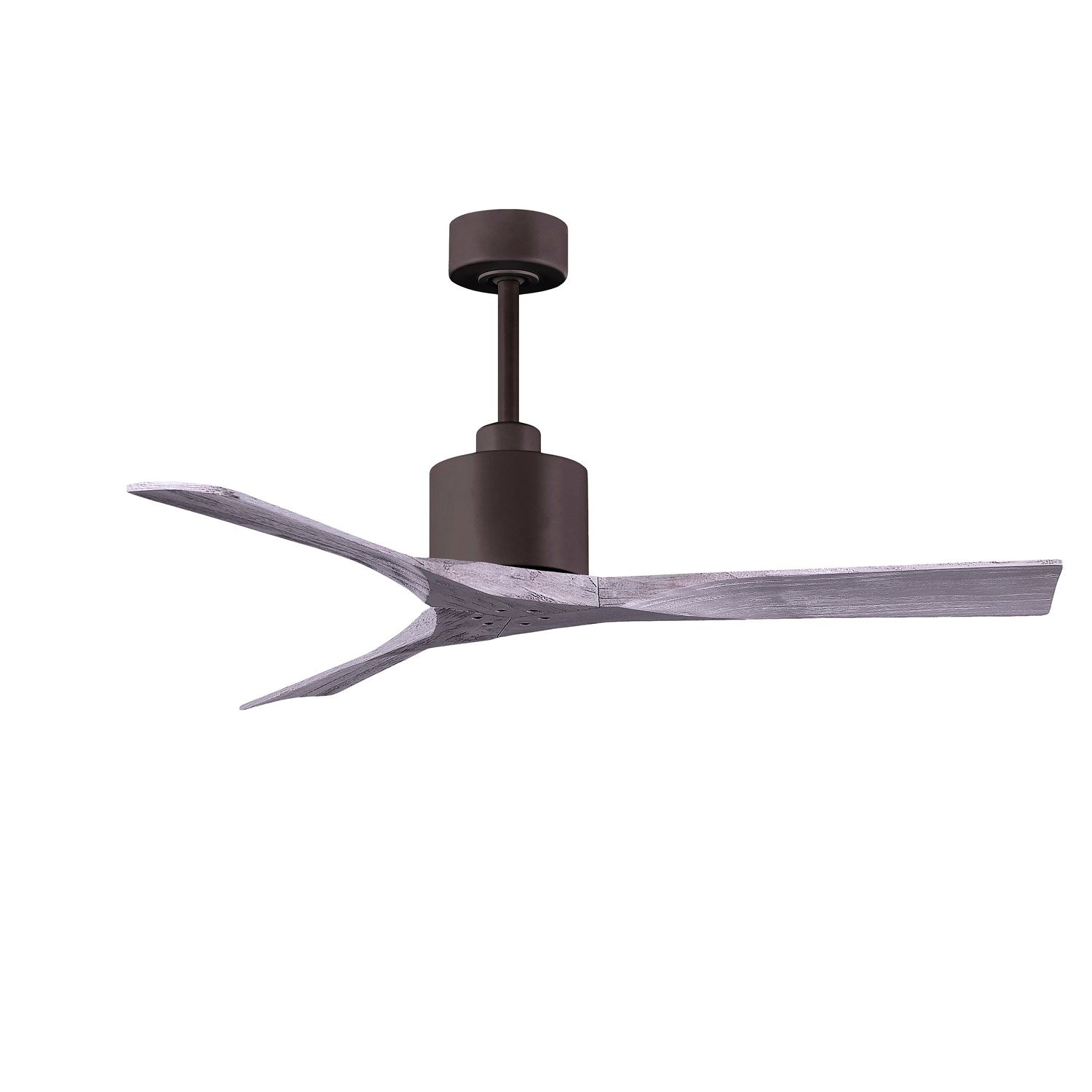 52in -Ceiling Fan In Textured Bronze - Barnwood Tone Blades