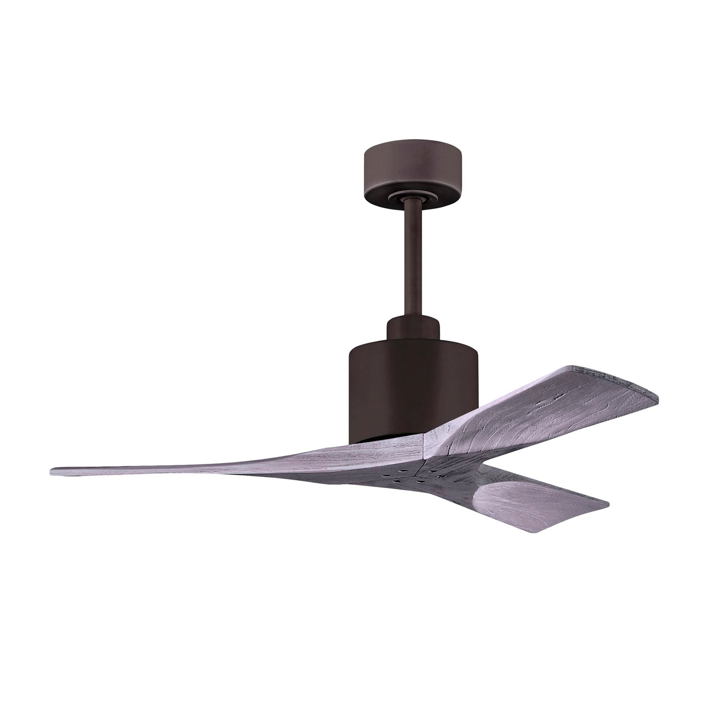 42in Ceiling Fan In Textured Bronze - Barnwood Tone Blades by Matthews Fan Company