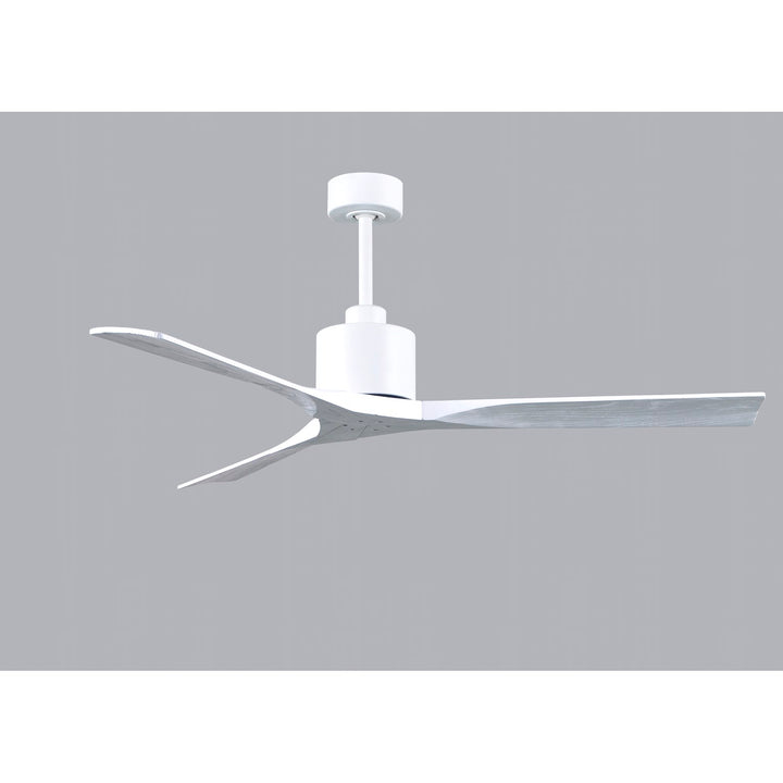 60in Ceiling Fan In Matte White And Matte White Blades