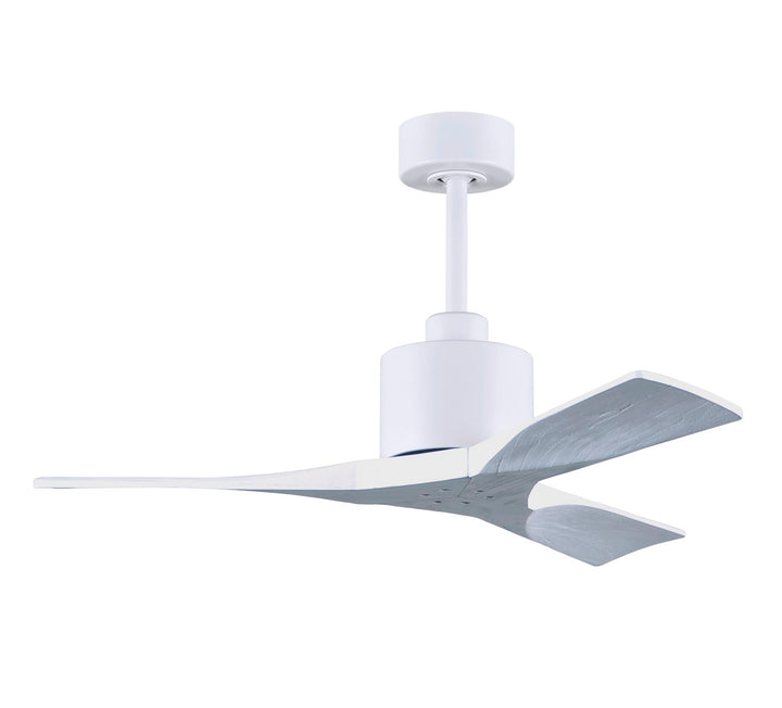 42in Ceiling Fan In Matte White And Matte White Blades by Matthews Fan Company