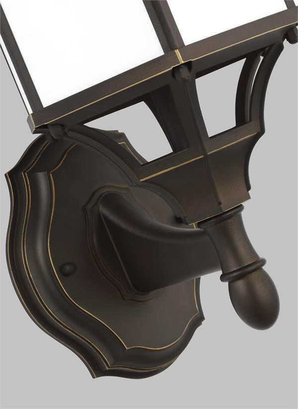 Medium One Light Uplight Outdoor Wall Lantern