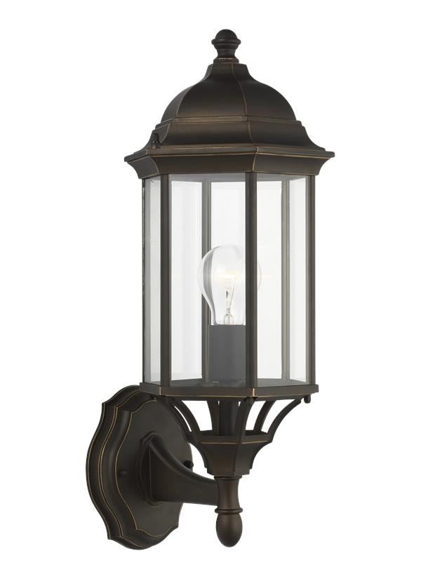 Medium One Light Uplight Outdoor Wall Lantern