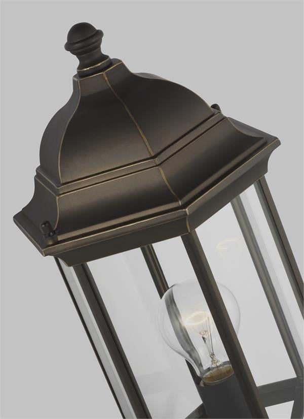 Medium One Light Uplight Outdoor Wall Lantern