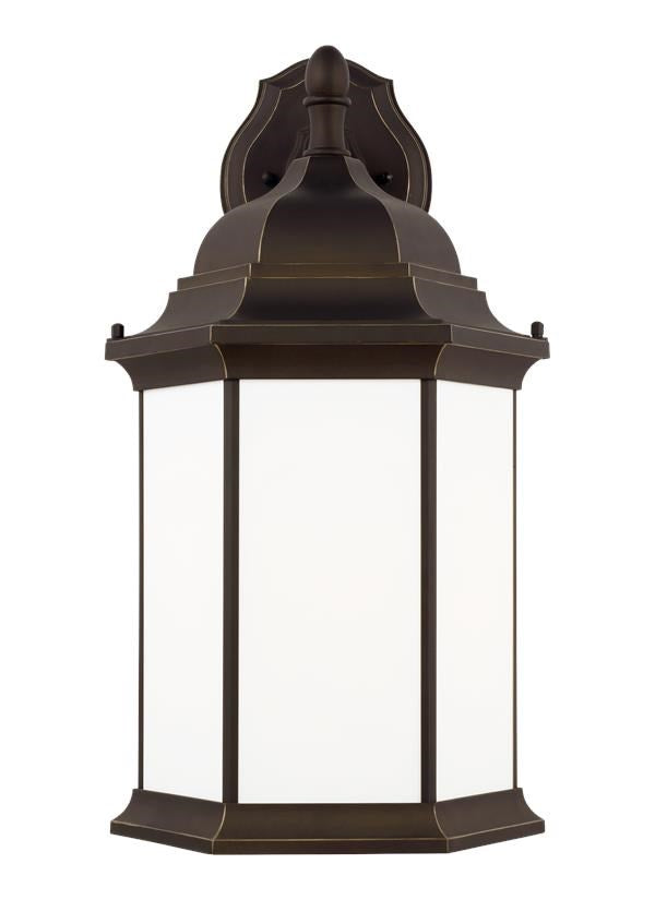 Extra Large One Light Downlight Outdoor Wall Lantern by Generation Lighting