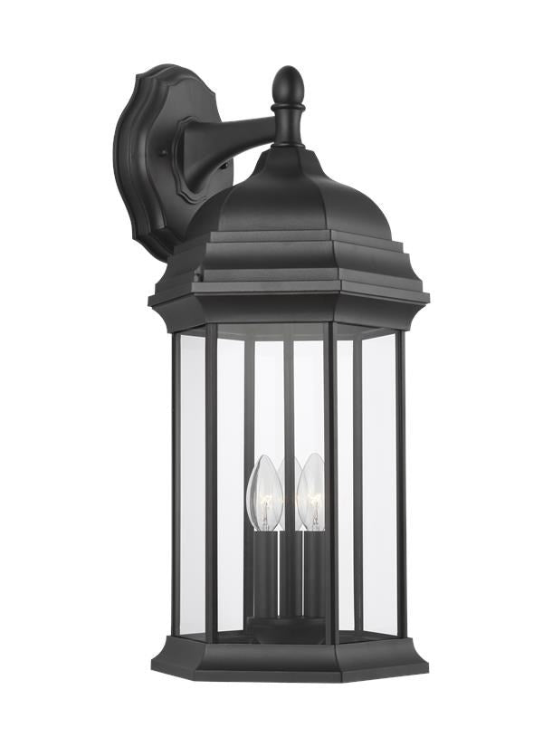Extra Large Three Light Downlight Outdoor Wall Lantern by Generation Lighting