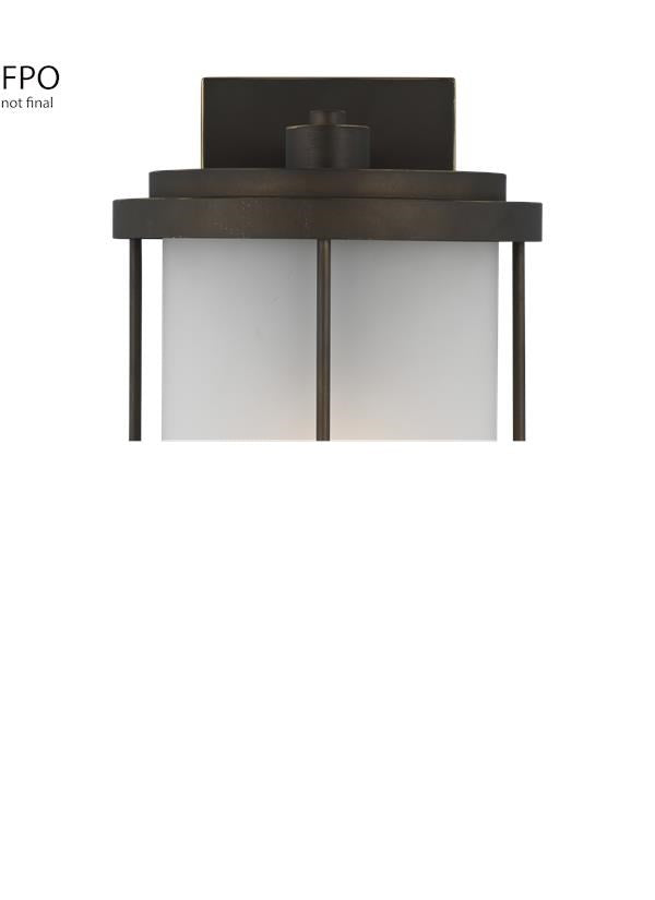 Medium One Light Outdoor Wall Lantern by Generation Lighting