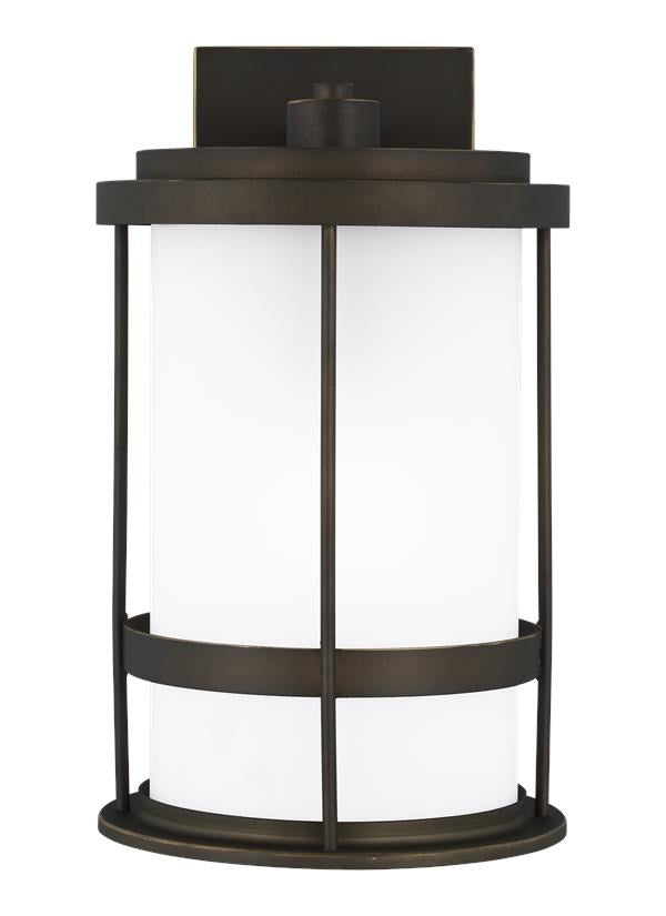 Medium One Light Outdoor Wall Lantern by Generation Lighting