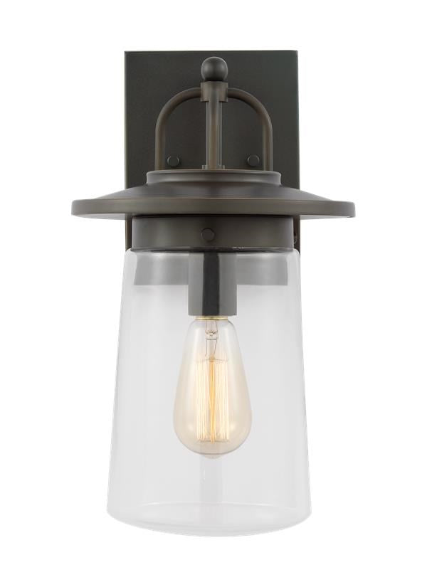 Medium One Light Outdoor Wall Lantern by Generation Lighting