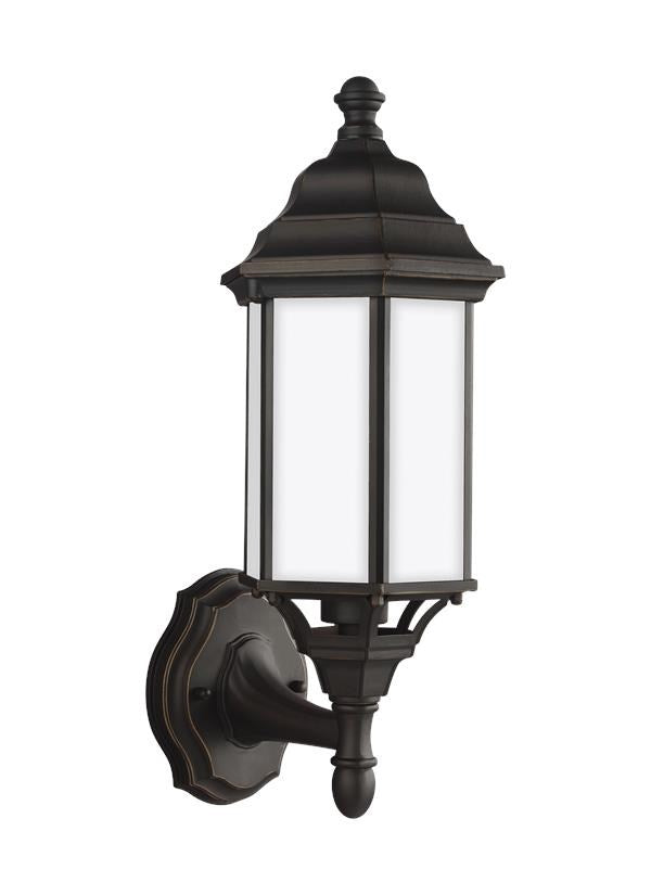 Small One Light Uplight Outdoor Wall Lantern by Generation Lighting