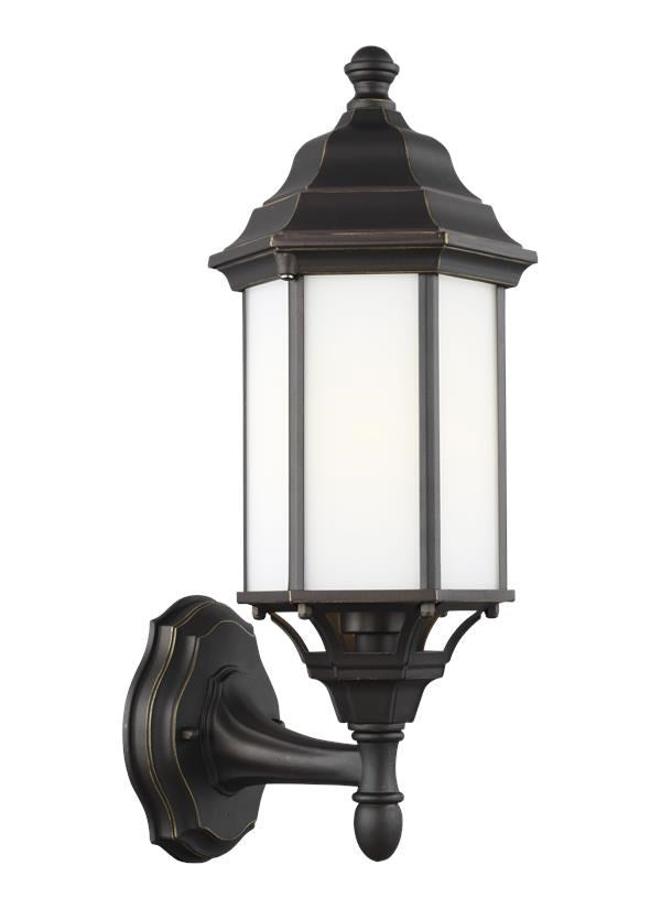 Small One Light Uplight Outdoor Wall Lantern