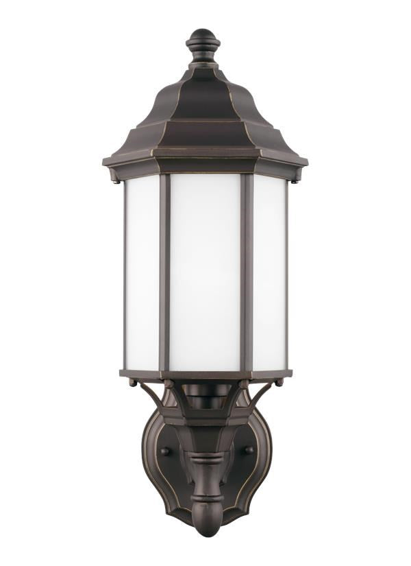 Small One Light Uplight Outdoor Wall Lantern
