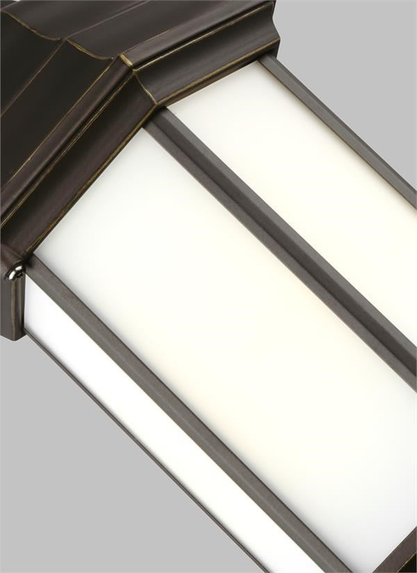 Small One Light Uplight Outdoor Wall Lantern