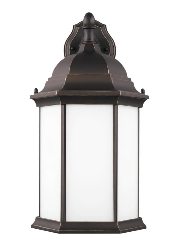 Large One Light Downlight Outdoor Wall Lantern by Generation Lighting