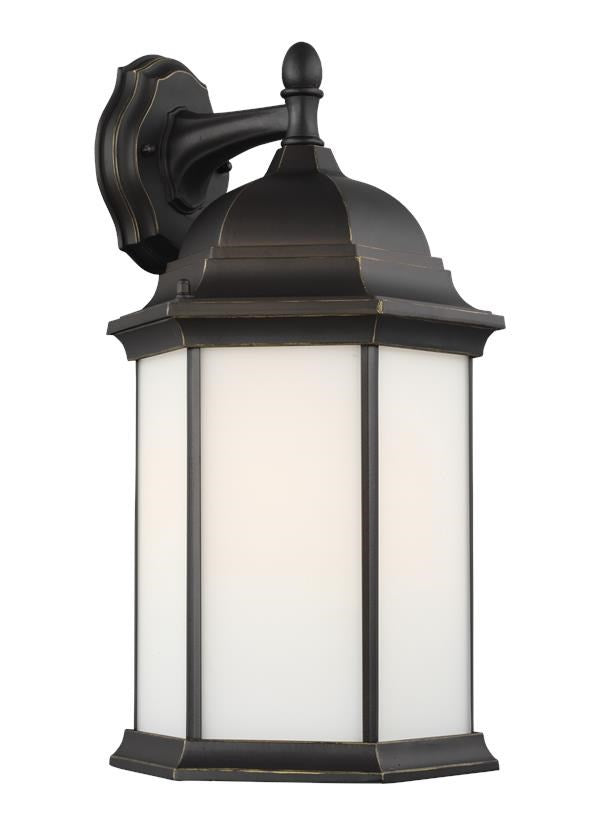 Large One Light Downlight Outdoor Wall Lantern