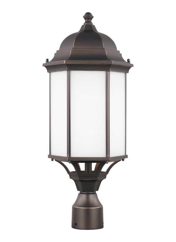 Large One Light Outdoor Post Lantern