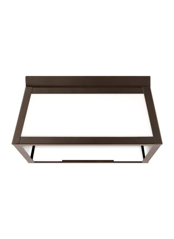 Two Light Outdoor Flush Mount
