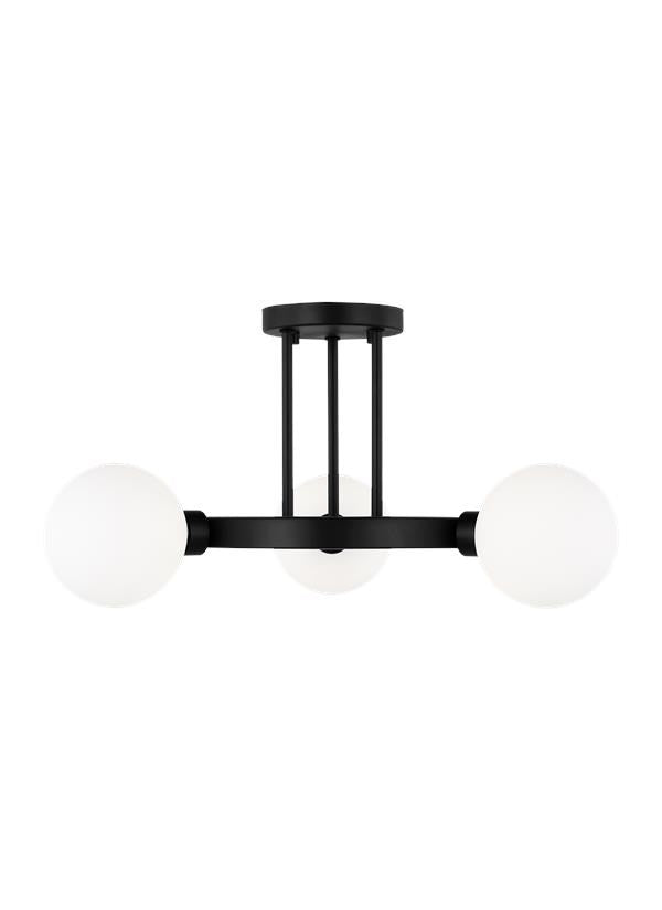 Three Light Semi-Flush Mount by VC Studio Collection