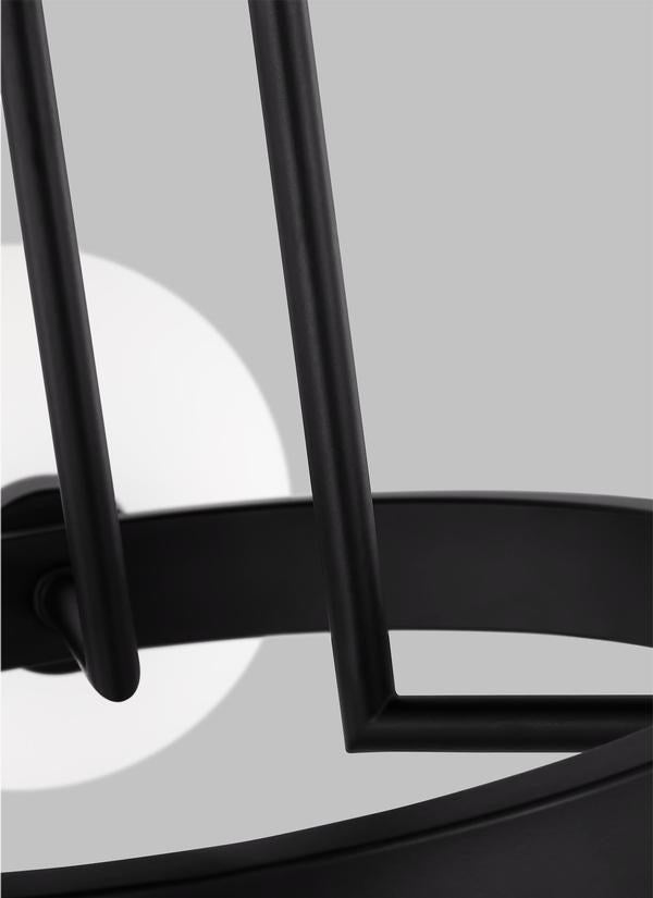 Three Light Semi-Flush Mount