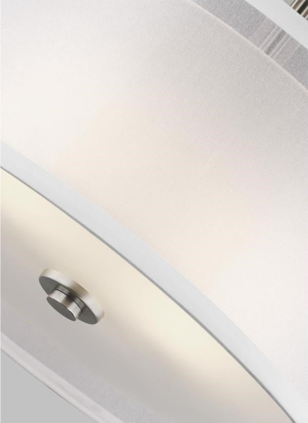 Two Light Semi-Flush Mount