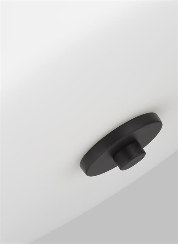 Three Light Semi-Flush Mount