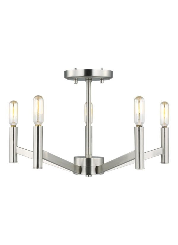Five Light Semi-Flush Mount by VC Studio Collection
