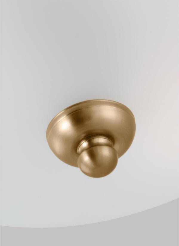 Three Light Ceiling Flush Mount