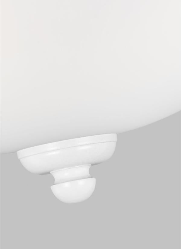Three Light Ceiling Flush Mount