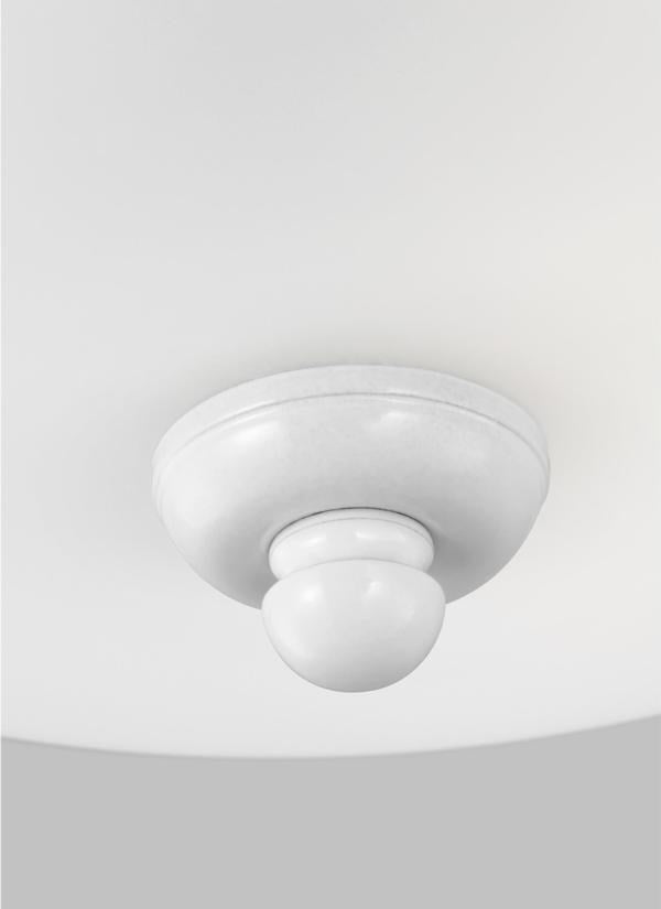 Three Light Ceiling Flush Mount