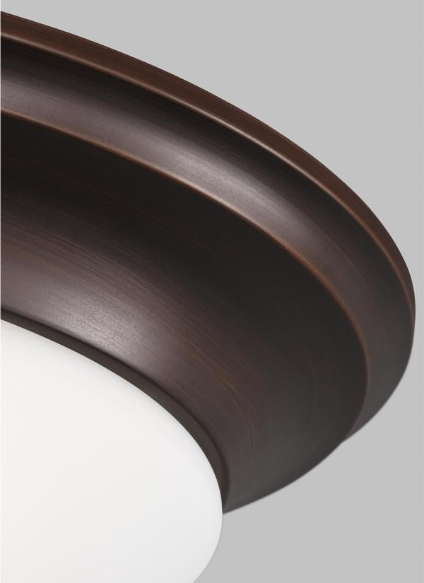 Three Light Ceiling Flush Mount
