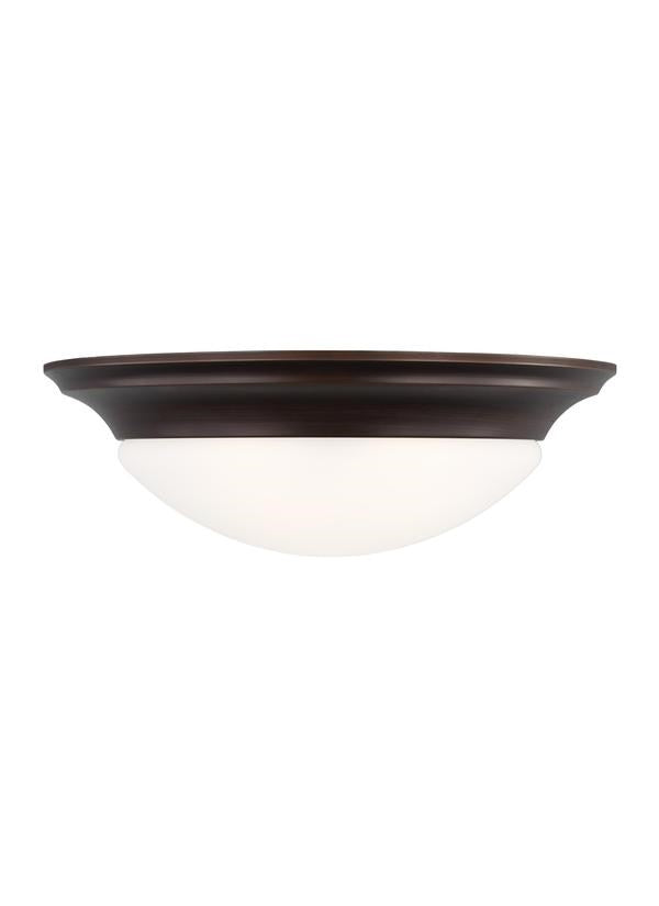 Three Light Ceiling Flush Mount by Generation Lighting