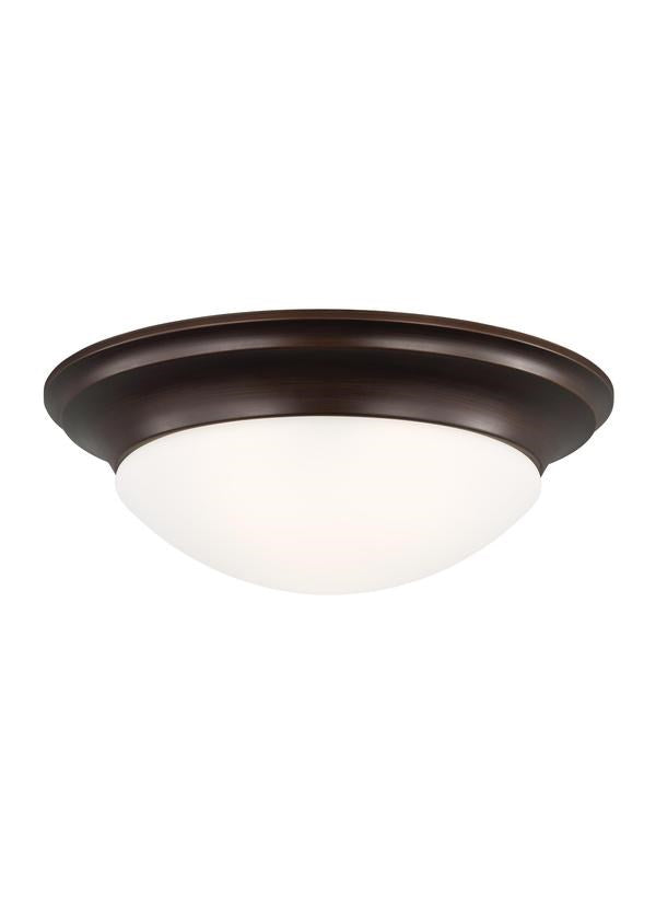 Three Light Ceiling Flush Mount