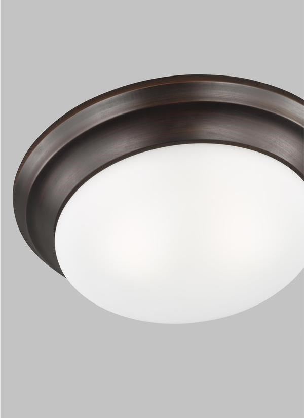 Two Light Ceiling Flush Mount