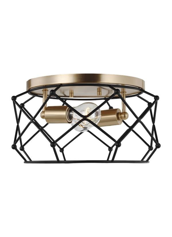 Two Light Flush Mount by VC Studio Collection