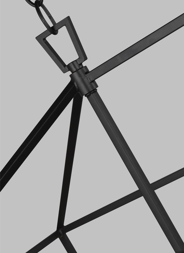 Five Light Medium Linear Chandelier