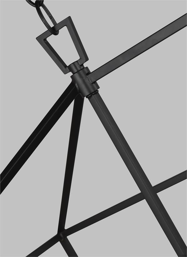 Five Light Medium Linear Chandelier