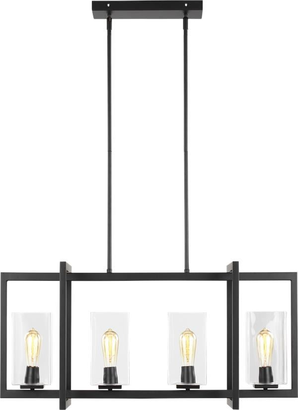 Four Light Island Pendant by Generation Lighting