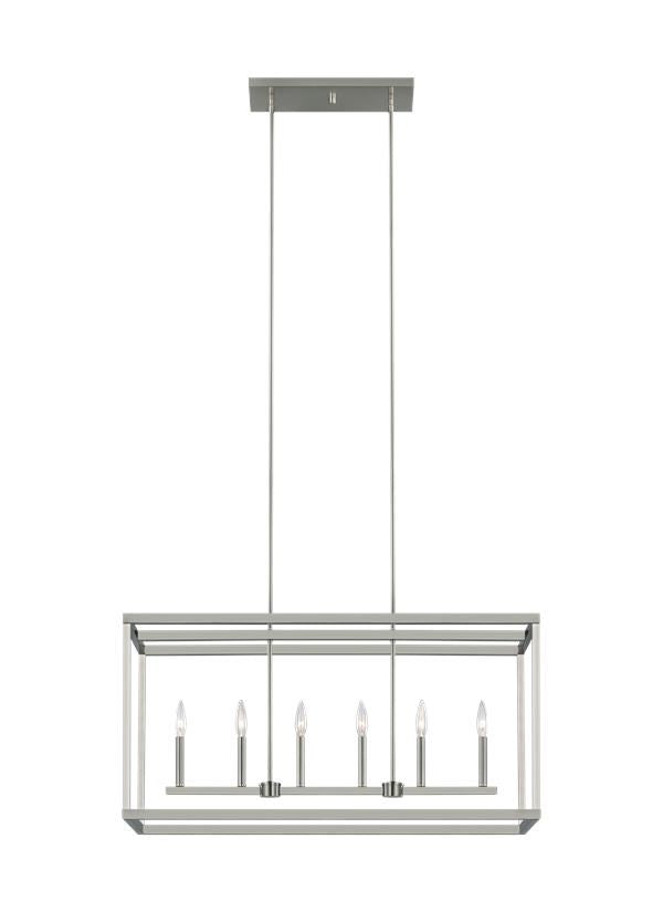 Six Light Island Pendant