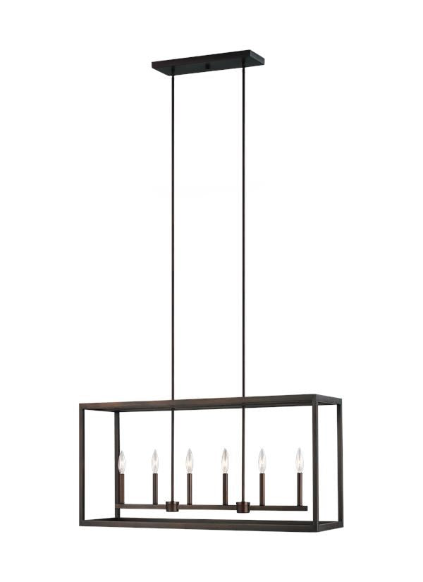 Six Light Island Pendant