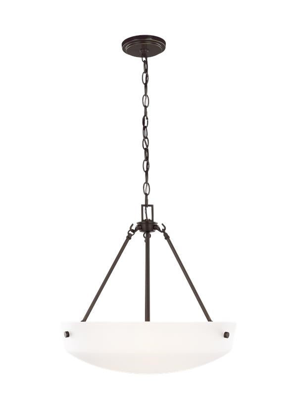 Three Light Pendant by Generation Lighting