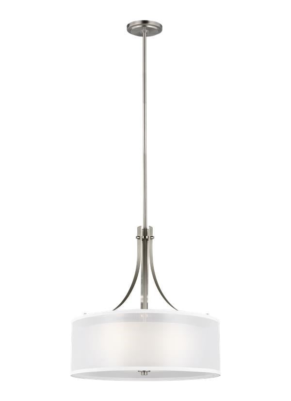 Three Light Pendant by Generation Lighting