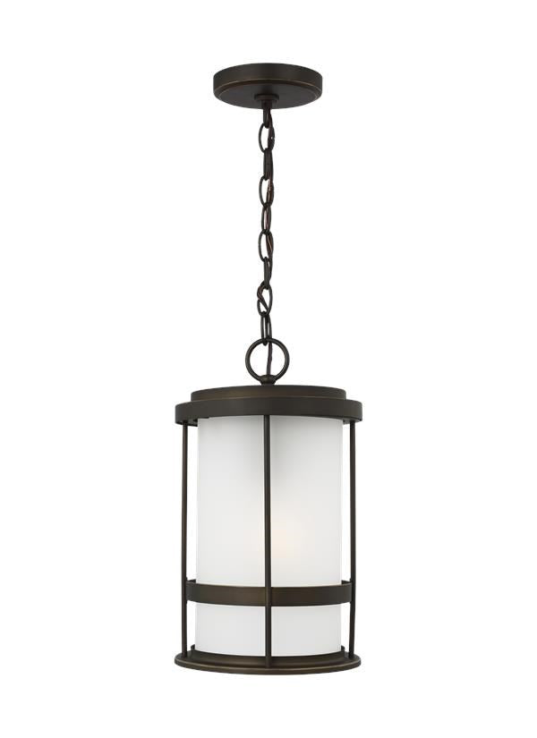 One Light Outdoor Pendant Lantern by Generation Lighting